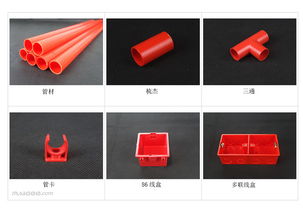 龙胜管业 pvc电工线管系列管材产品展示