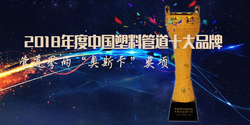 再载丰碑丨东宏管业荣膺 2018 年度中国塑料管道十大品牌称号