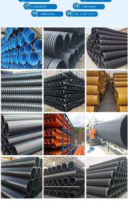 国塑塑胶管业 专业排水排污工程解决方案与DN内压增强管的应用优势