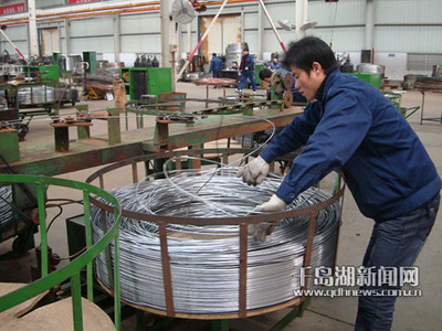 康盛股份管业销售形势旺盛，大年初三提前开工